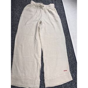 Peace Love‎ World Cotton Pull-On Pants XXSP Hippie Boho Cozy Lagenlook Y2K